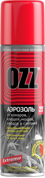 Аэрозоль репеллентный «Ozz» | OZZ
