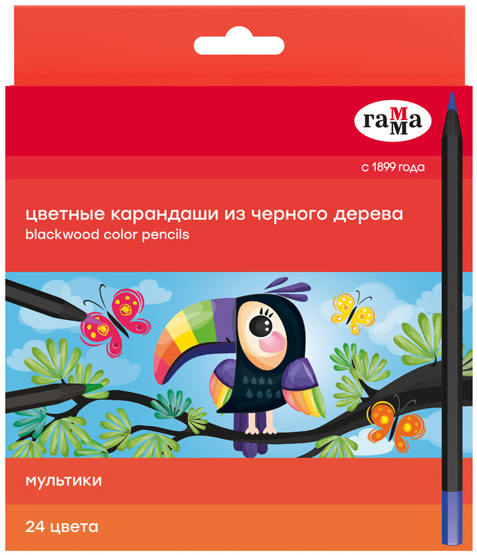 Набор карандашей цветных | Мультики | Гамма