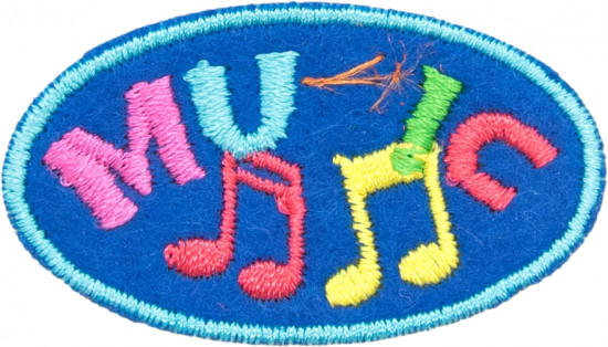 Термоаппликация «Music»