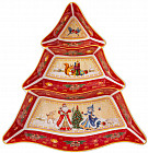 Менажница «Дед Мороз и Снегурочка»