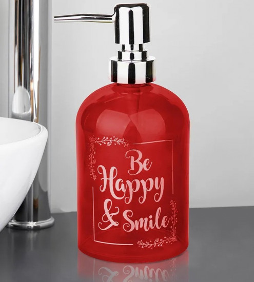 Диспенсер для жидкого мыла «Be happy»