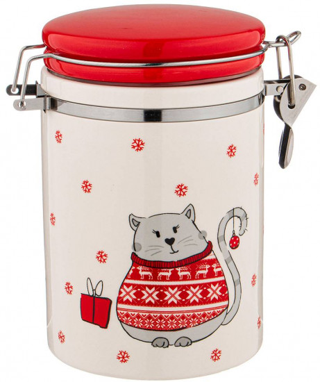 Банка для сыпучих продуктов «Christmas gift»