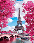 Мозаика алмазная «Весна в Париже»