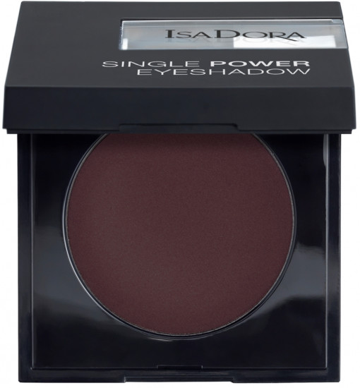 Тени для век «Single Power Eyeshadow», оттенок 04 Black plum