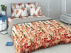 Комплект постельного белья «Гладиолусы» (арт. 3685/2, 1,5-спальный, бязь, 2 наволочки 70х70) оранжевый