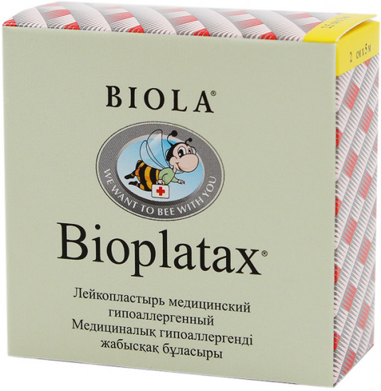 Лейкопластырь гипоаллергенный «Bioplatax»