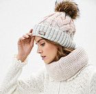 светло-серый/пастельно-розовый/молочный