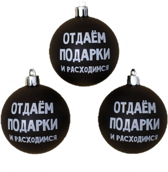 Набор шаров ёлочных