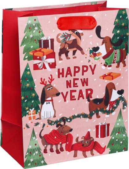 Пакет крафтовый «Собачие истории»