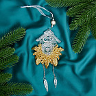 Украшение ёлочное «Новогодние часы»