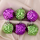 фиолетовый/зеленый