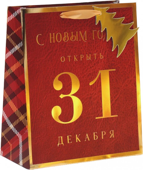 Пакет подарочный «С Новым годом»
