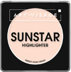 Хайлайтер пудровый «Sunstar», оттенок 101 White gold