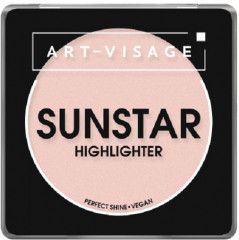 Хайлайтер пудровый «Sunstar», оттенок 102 Peach beige