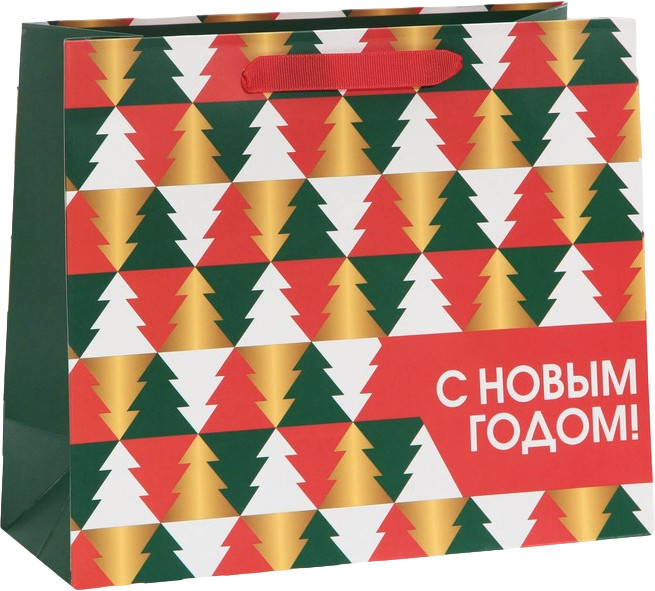 Пакет ламинированный горизонтальный «Сказке быть» | С Новым годом и Рождеством | Дарите Счастье