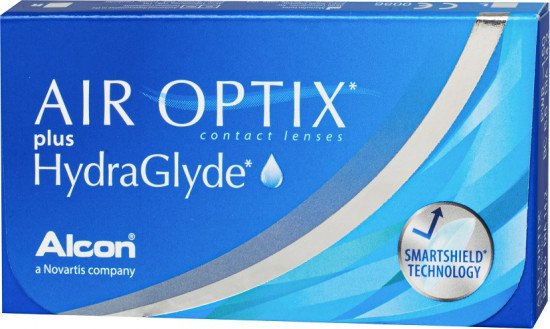 Контактные линзы Air Optix Plus HydraGlyde