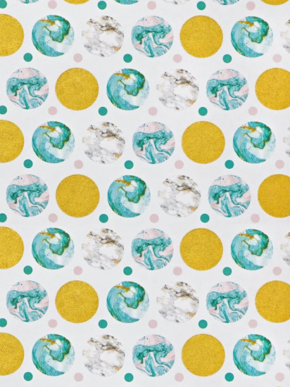 Бумага упаковочная «Горошек»