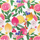 Бумага упаковочная «Сочные фрукты»