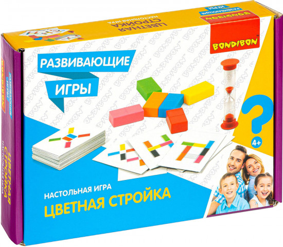 Игра «Цветная стройка»