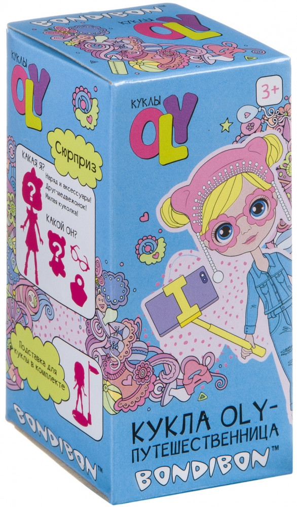 Игрушка-сюрприз «Куколка-путешественница» | Куклы OLY | Bondibon