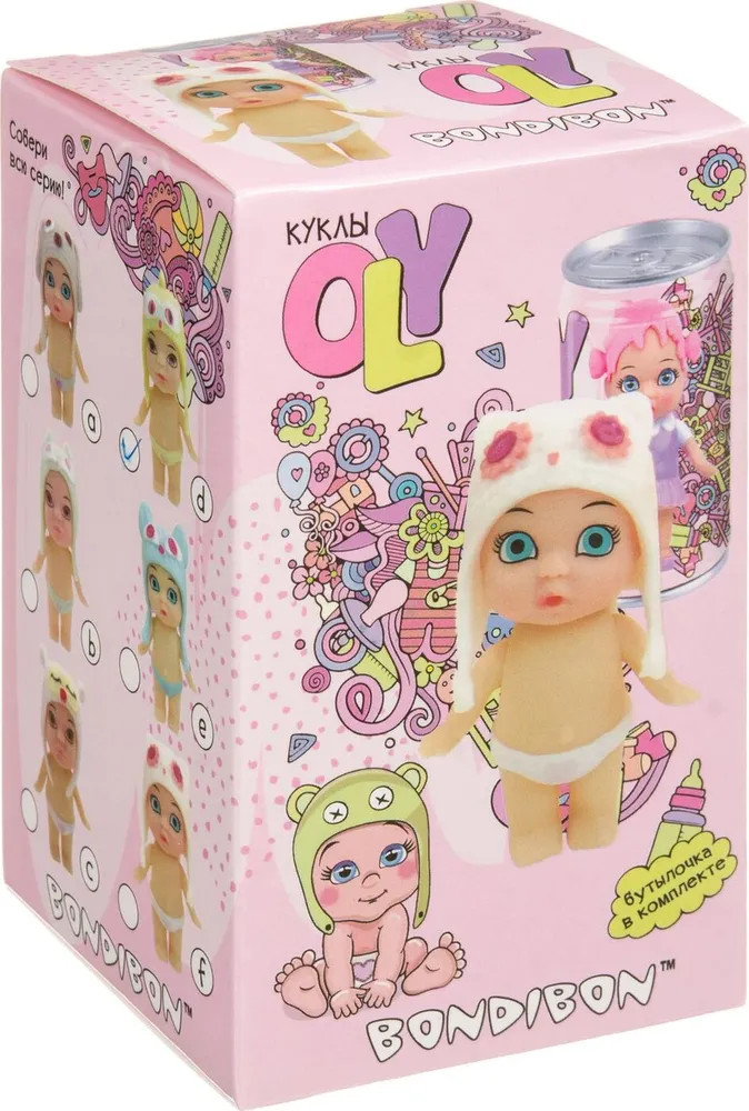 Кукла-сюрприз в банке | Куклы OLY | Bondibon