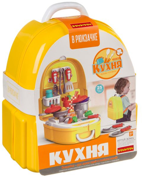 Набор игровой «Кухня в рюкзачке» | Bondibon
