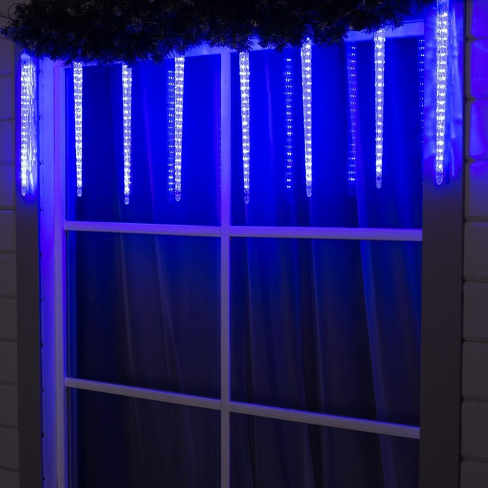 Гирлянда «Сосульки рифленые» | PRO | Luazon Lighting