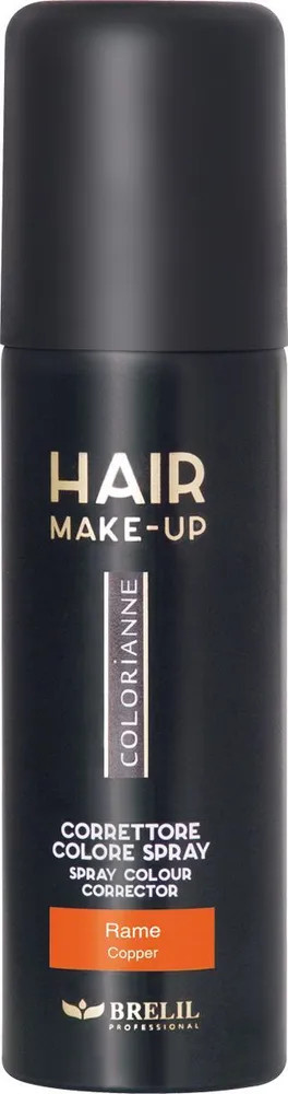Спрей-макияж для волос «Hair Make-Up», оттенок Медный | Colorianne | Brelil Professional