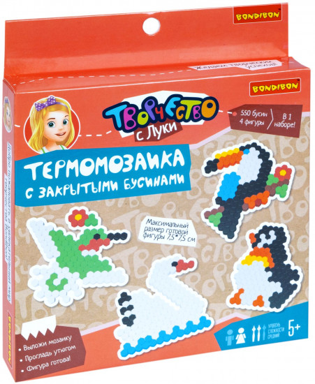 Термомозаика «Виды птиц»