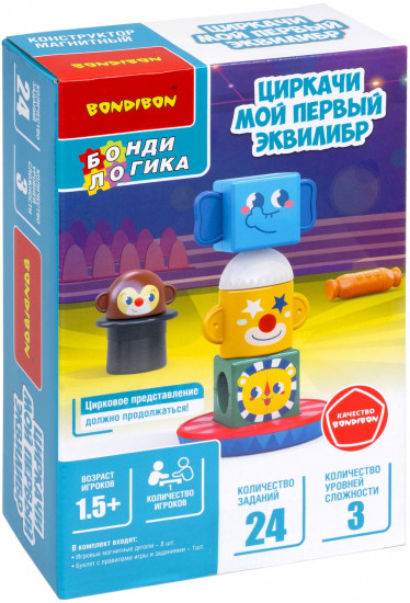 Игра логическая «Циркачи. Мой первый эквилибр»