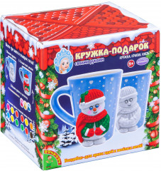 Набор для творчества «Кружка-подарок. Снеговичок»