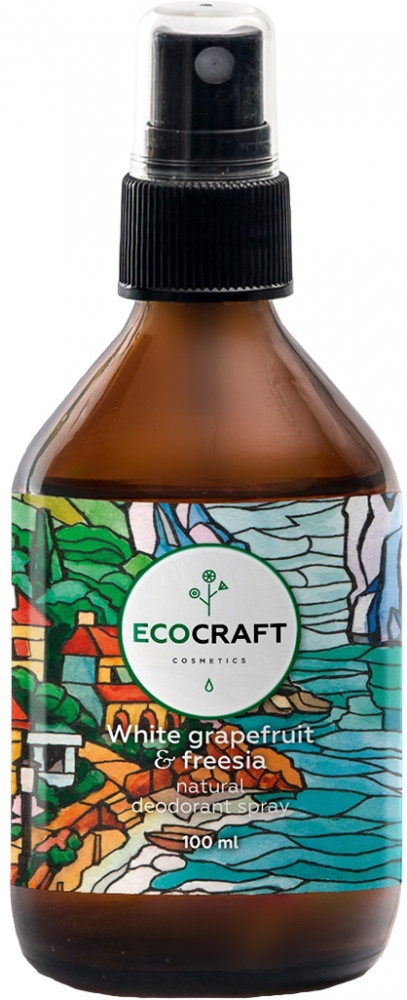 Дезодорант для тела «White grapefruit and freesia» | Ecocraft