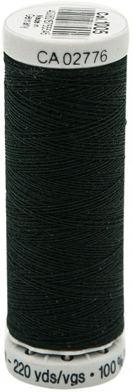 Нить для машинной вышивки «Sulky Bobbin», цвет черный №1005