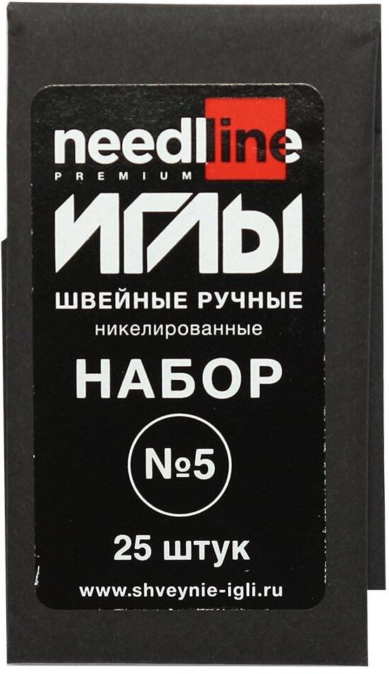 Набор игл швейных № 5 | Needle Line | Игольный завод