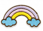 Термоаппликация «Радуга в облаках»