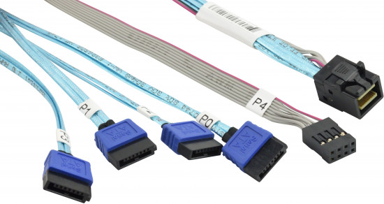 Кабель интерфейсный Supermicro MiniSAS SATA