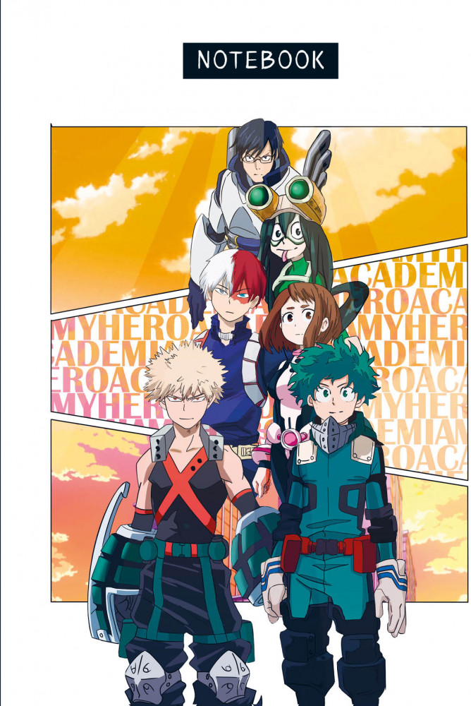Блокнот для моих геройских записей | ANIME. Лучшее для поклонников японской анимации