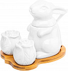 Набор посуды «Заяц с капустой»