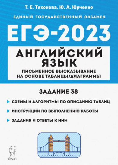 ЕГЭ 2023 Английский язык. Письменное высказывание на основе таблицы, диаграммы