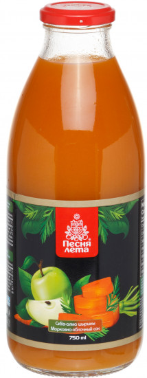 Сок морковно-яблочный
