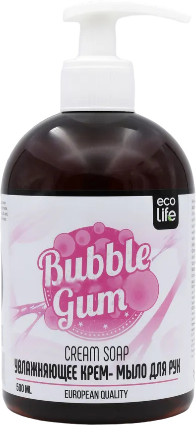 Крем-мыло для рук «Bubble gum» | Eco life | Eco Life