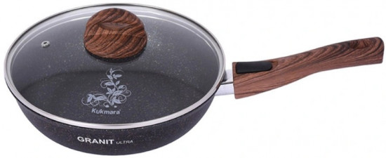 Сковорода со съемной ручкой «Granit Ultra»