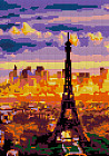 Мозаика алмазная «Вечерний Париж»
