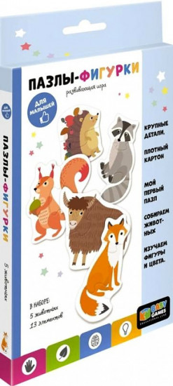 Пазл-фигурки «Бык и четверо друзей»