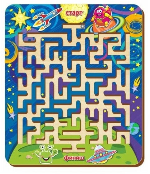 Игра-лабиринт с шариками | WoodLandToys