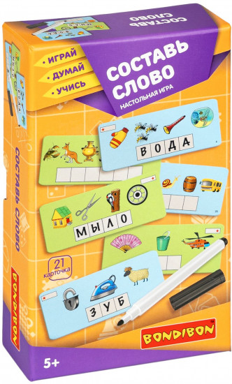 Игра настольная «Составь слово»