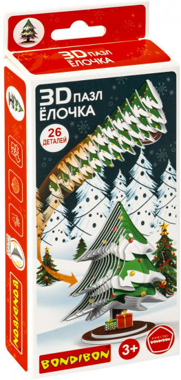 Пазл 3D «Ёлочка»