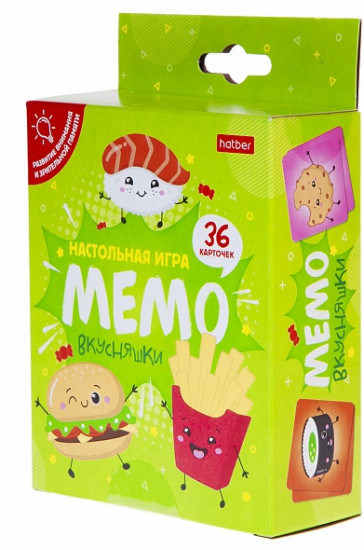 Игра настольная «Мемо. Вкусняшки»
