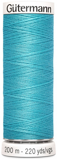 Нить универсальная «Sew-all», цвет умеренный аквамарин №714