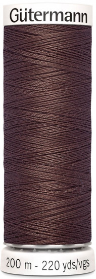 Нить универсальная «Sew-all», цвет сигнальный коричневый №446